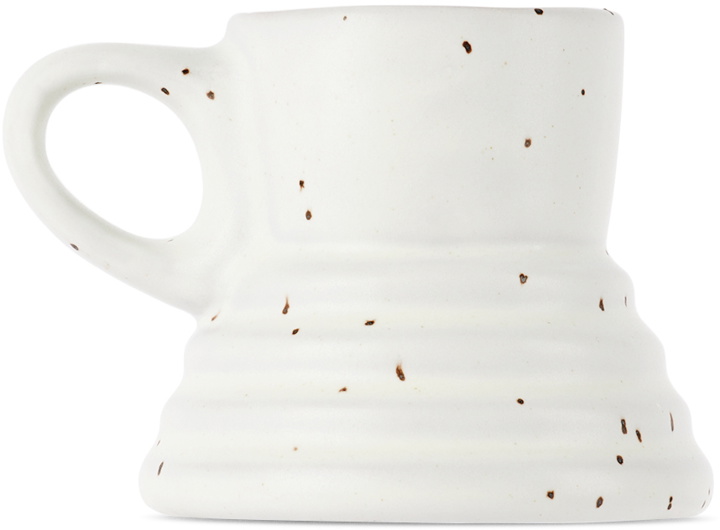 Photo: BKLYN CLAY White Speckle No-Spill Mug