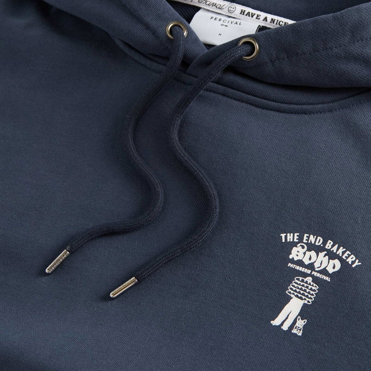 Percival Men's Patisserie Hoodie - Presented by END. in Navy