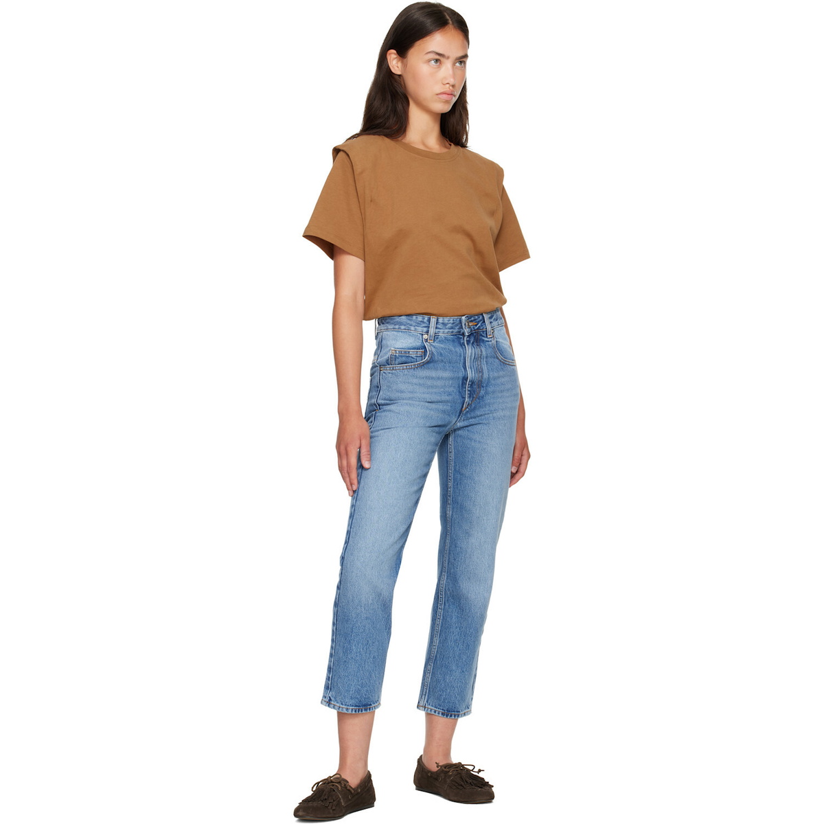 Isabel Marant Tan Zelitos T-shirt