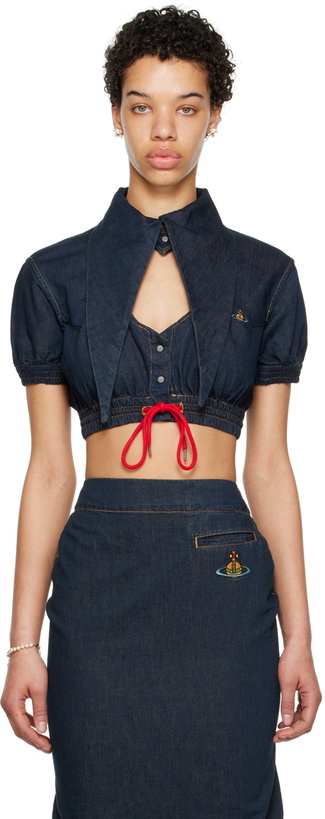 Photo: Vivienne Westwood Blue Heart Blouse