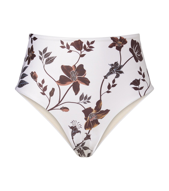 Photo: Agua by Agua Bendita Magenta floral bikini bottoms