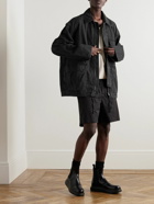 Acne Studios - Ostera Oversized Garment-Dyed Cotton-Ripstop Chore Jacket - Black