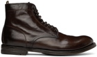 Officine Creative Brown Anatomia 13 Boots