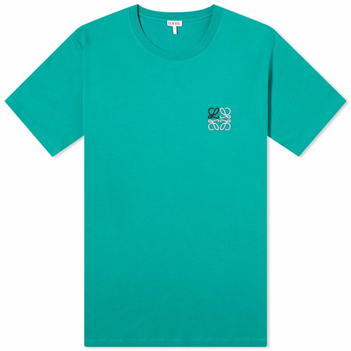 Photo: Loewe Men's Anagram T-Shirt in Green
