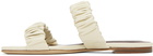 Staud Off-White Maya Sandals