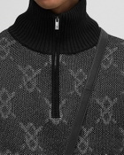 Daily Paper TEMS KNIT SWEATER Black Mens Pullovers/Zippers & Cardigan