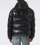 Versace Barocco hooded down jacket