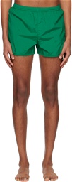 True Tribe Green Short Steve Swim Shorts