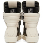 Rick Owens Gray Tower Jumbolaced Geobasket Sneakers