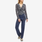 Wood Wood Women's Hannah Blouse in Fence Artwork