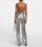 Paco Rabanne - High-rise chainmail pants