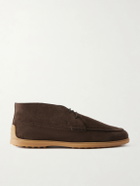 Tod's - Suede Desert Boots - Brown