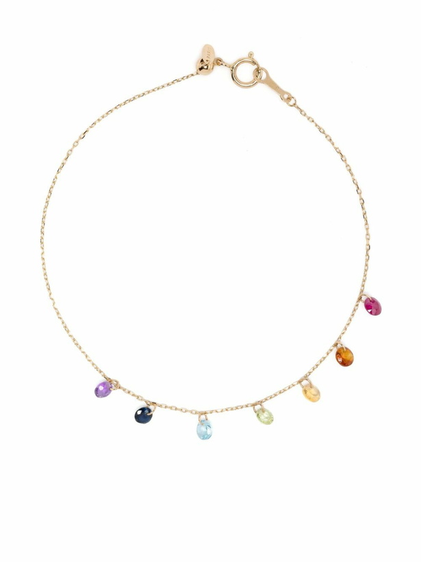 Photo: Persée 18K Yellow Gold Chakras Gemstone Bracelet