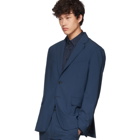 Valentino Blue Wool Suit