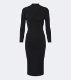 Gucci Horsebit wool midi dress
