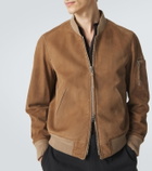 Tom Ford Suede bomber jacket