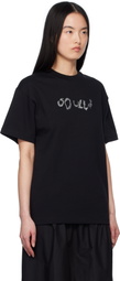 Soulland Black Balder Rhinestone T-shirt