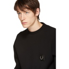 Neil Barrett Black Barbell Sweatshirt