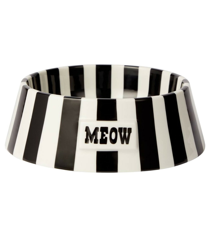 Photo: Jonathan Adler Vice Meow striped cat bowl