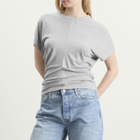 Anine Bing Women's Zadig T-shirt in Grey Melange