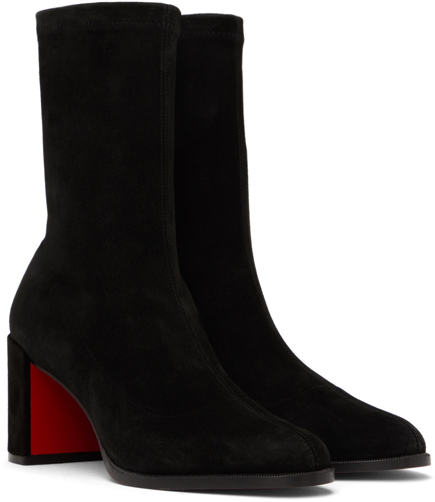 Christian Louboutin Black Stretchadoxa Boots