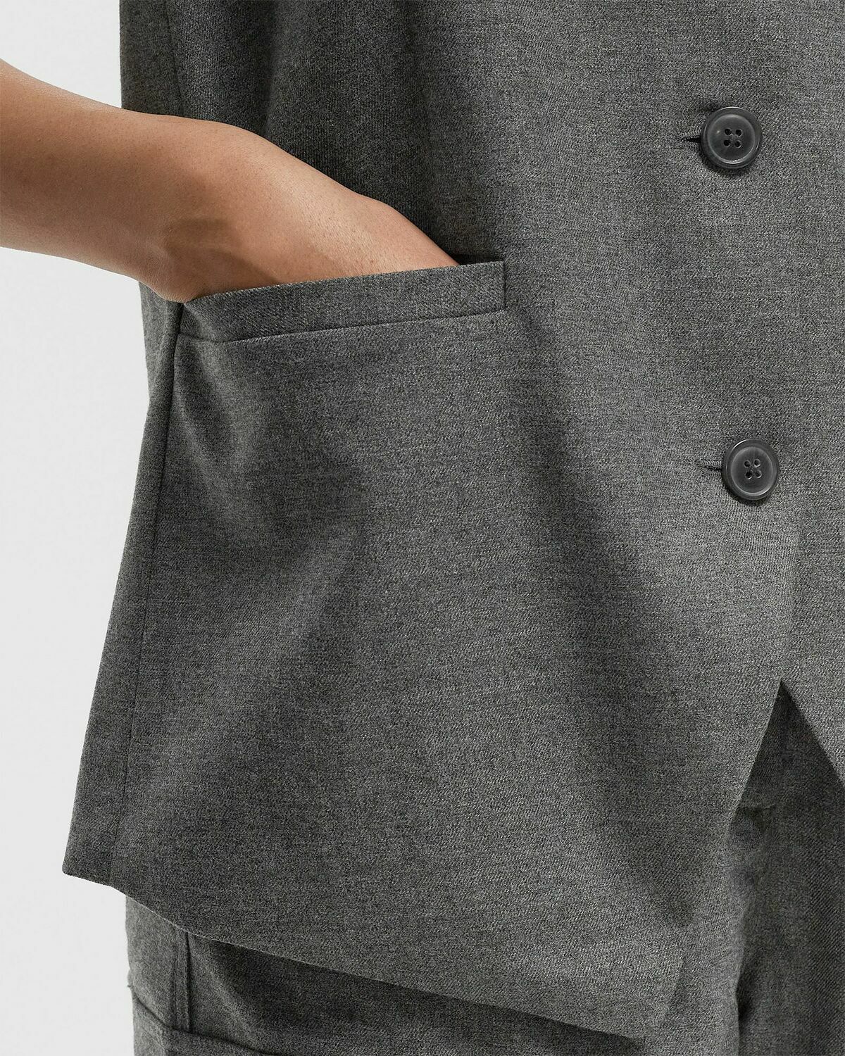 Samsøe & Samsøe Saleni Vest 14930 Grey Vests