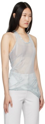 LOW CLASSIC Gray Cutout Tank Top