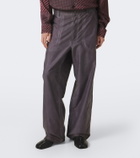 Maison Margiela Cotton wide-leg pants