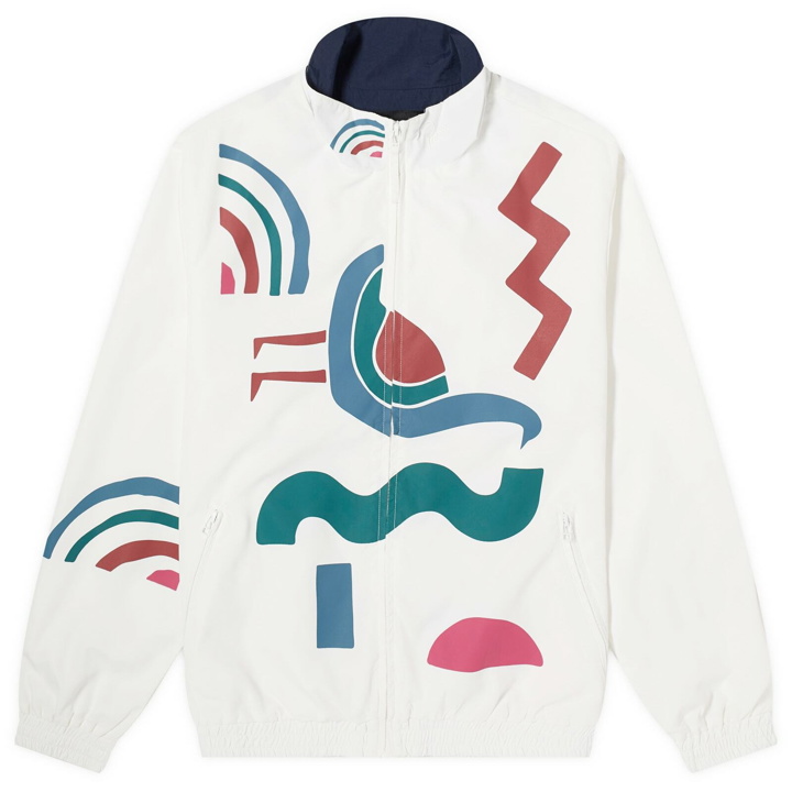 Photo: By Parra Men's Tennis Maybe? Track Jacket in White