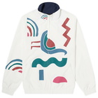 By Parra Men's Tennis Maybe? Track Jacket in White