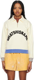 Bode Off-White 'Whatshisname' Sweatshirt