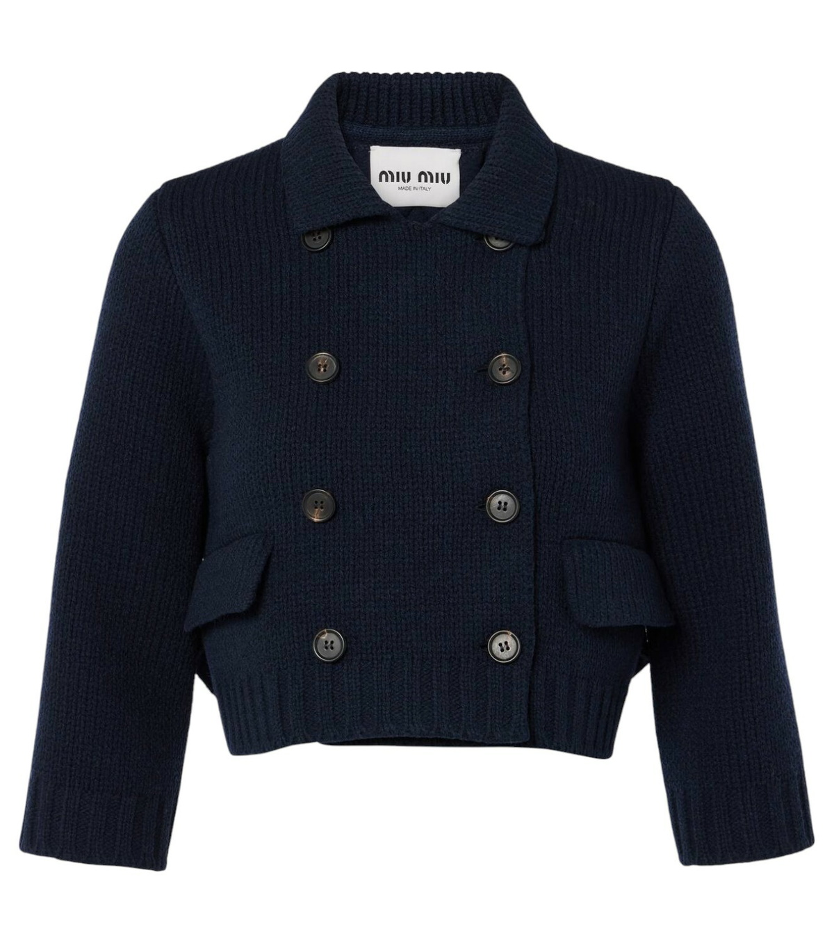Miu Miu Check Cotton Jacket Miu Miu