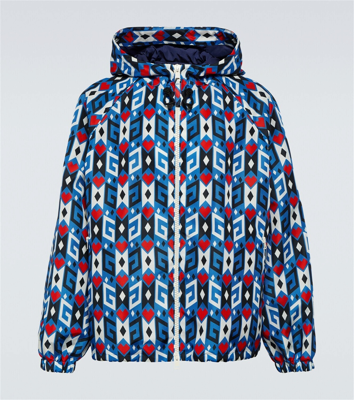 Gucci Printed rain jacket