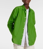 Loewe Layered cotton and silk shirt