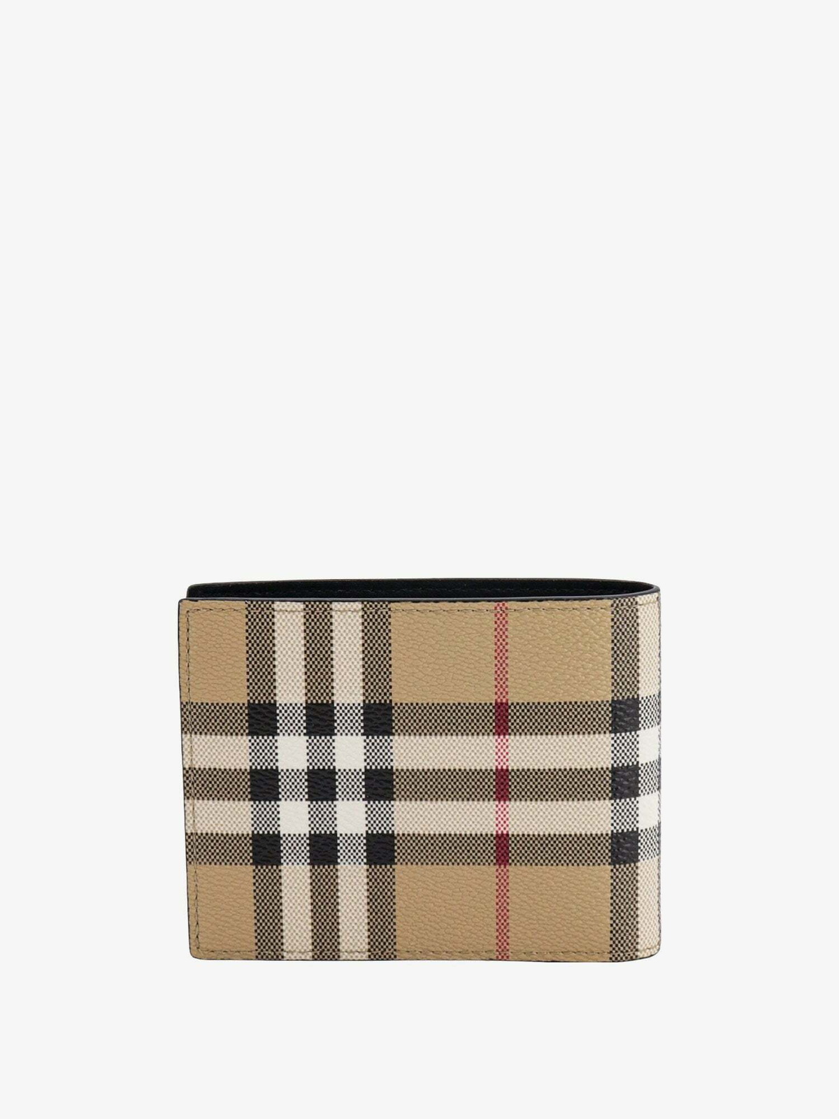 Burberry Wallet Beige Mens Burberry