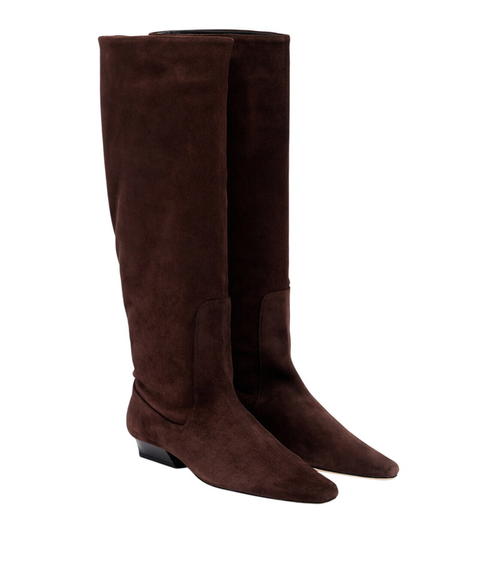 Photo: Staud Wally suede knee-high boots