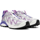 Salomon Purple & Silver XT-Whisper Sneakers