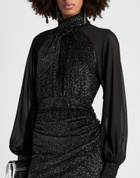 Jijil Womens Mini dress in Black