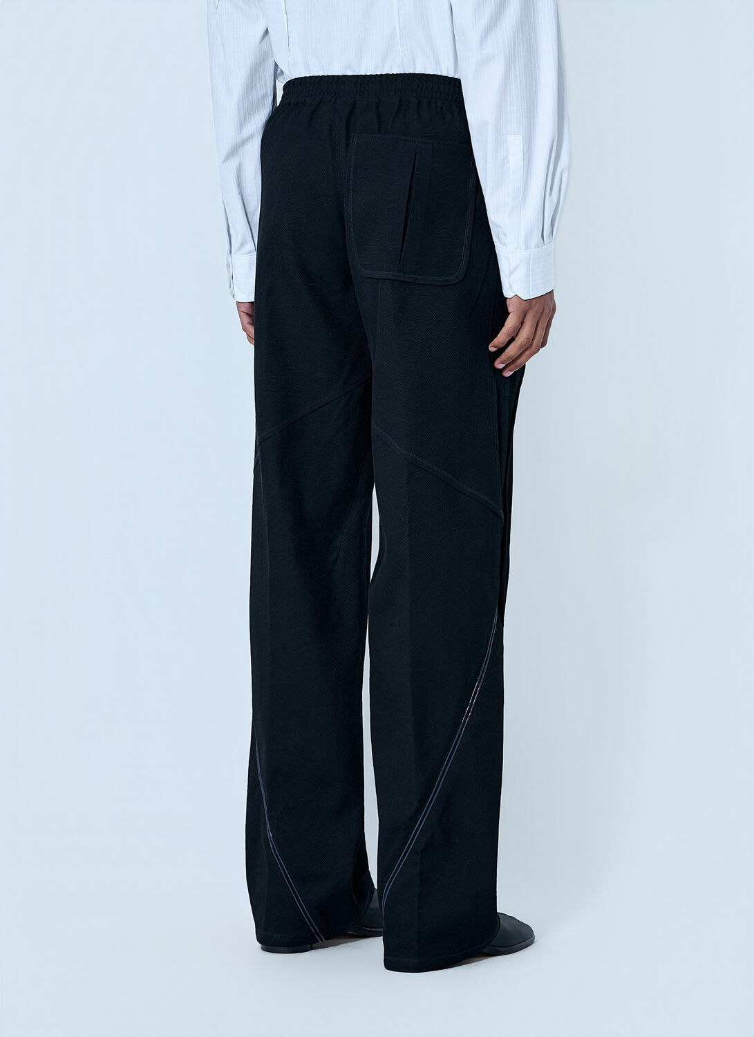Kiko Kostadinov High-Waisted Pleated Trousers