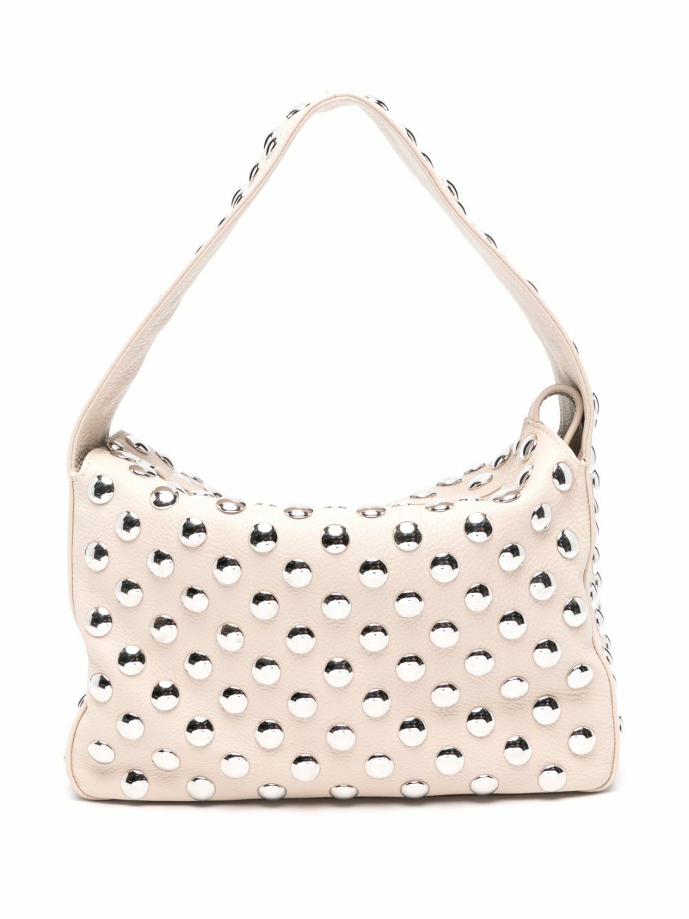 ショルダーバッグ・ポシェット Khaite Shoulder bags White Lina Pochette in Optic White Crackle Patent Leather – KHAITE
