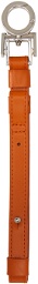 Wooyoungmi Orange Leather Keychain