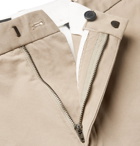 Theory - Caz Stretch-Cotton Twill Trousers - Beige