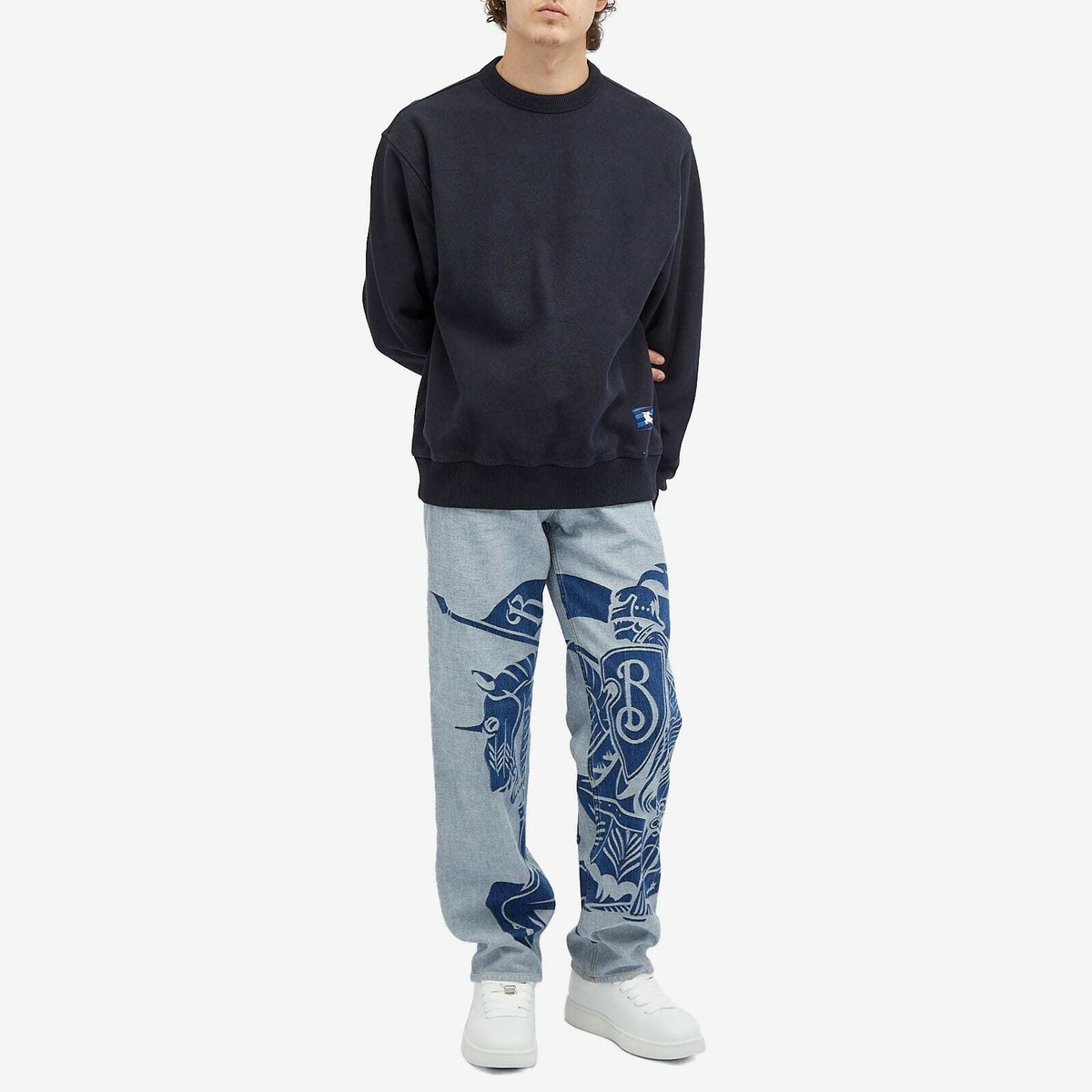 Burberry ジーンズ Burberry Men's EKD Jeans in Denim Blue Burberry