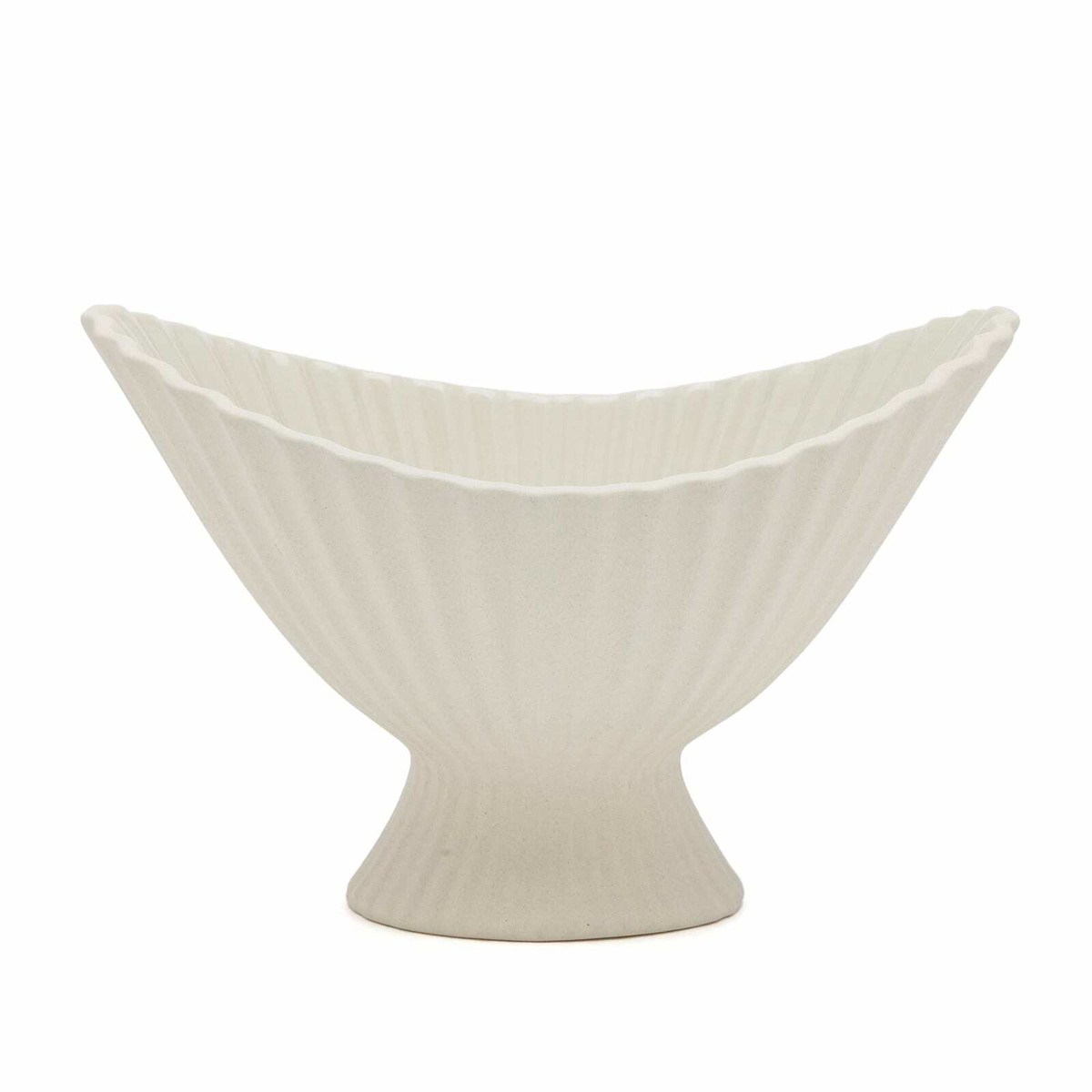 ferm LIVING Fountain Bowl - Small in Off-White 