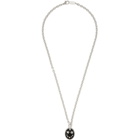Vivienne Westwood Silver Lazerus Pendant Necklace