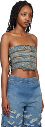 Diesel Blue De-Tary Denim Top