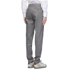 Dunhill Grey Wool Stretch Chinos