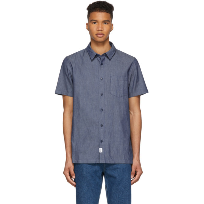 Photo: A.P.C. Indigo Janis Shirt