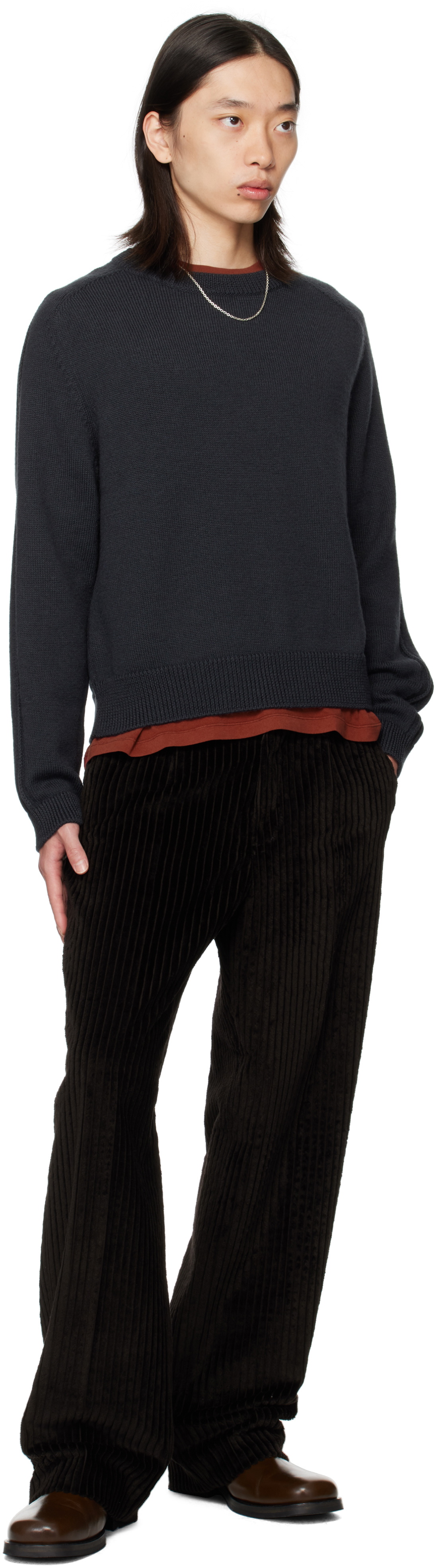 Our Legacy Men's True Roundneck Sweater Green