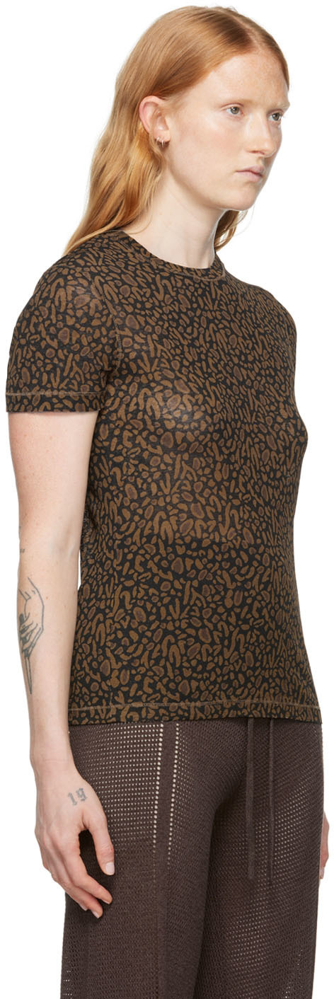 Nanushka Brown Guy T-Shirt
